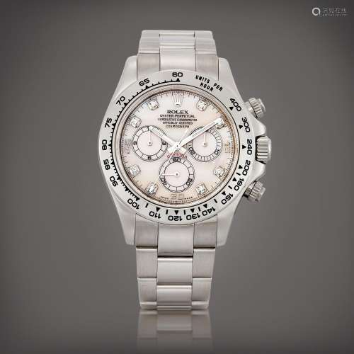 RolexCosmograph Daytona, Reference 116509 |  A white gold an...