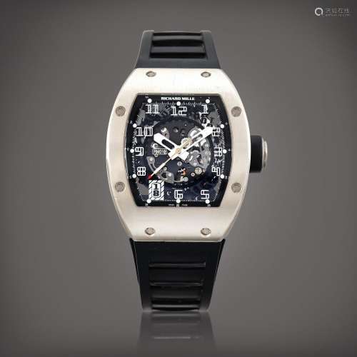 Richard MilleReference RM010 |  A white gold semi-skeletonis...