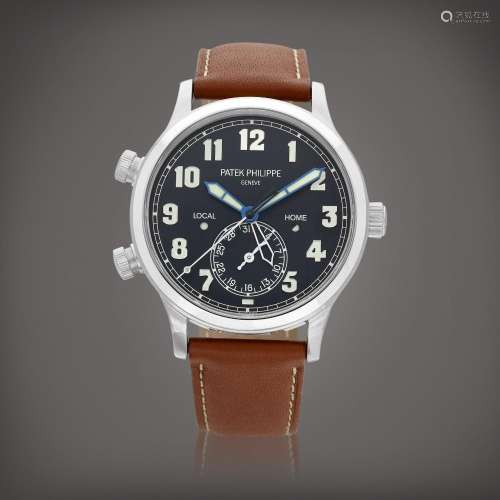 Patek PhilippeCalatrava Pilot Travel Time, Reference 5524 | ...