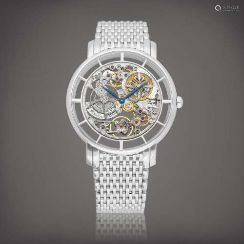 Patek PhilippeReference 5180  | A white gold skeletonised br...