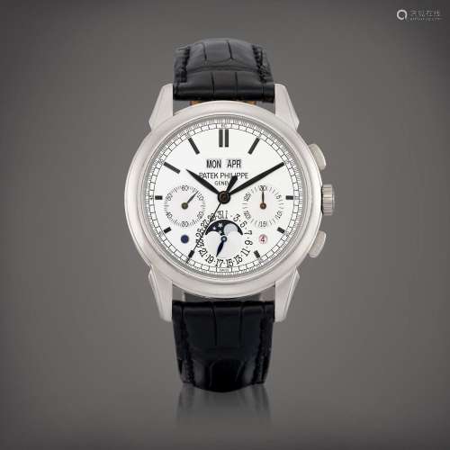 Patek PhilippeReference 5270  | A white gold perpetual calen...