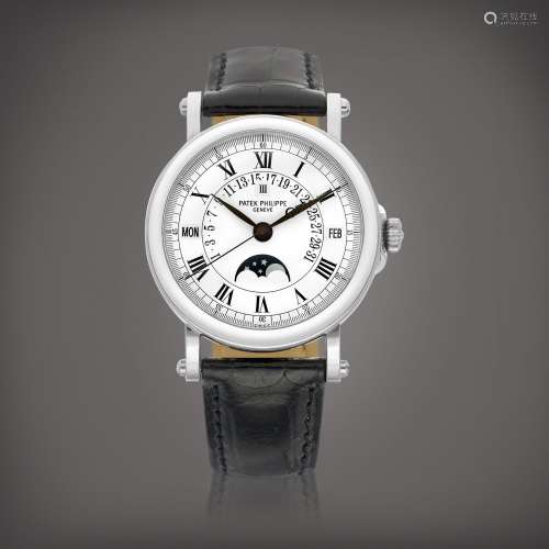 Patek PhilippeReference 5059  | A white gold perpetual calen...