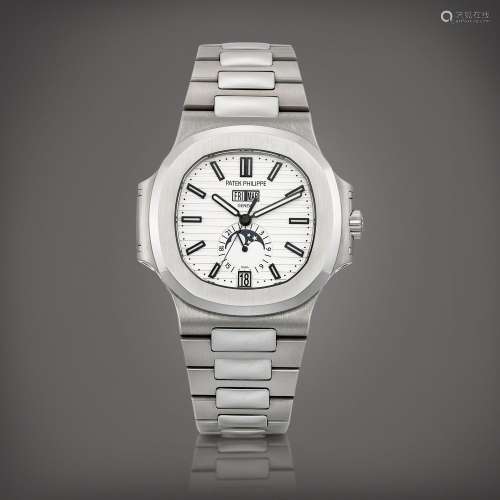 Patek PhilippeNautilus, Reference 5726 | A stainless steel a...