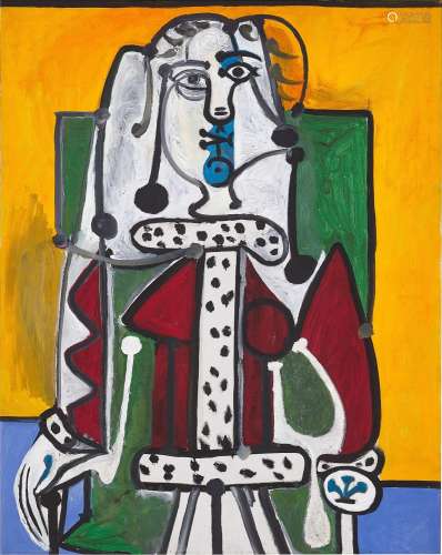 Pablo Picasso<br />
Pablo Picasso 巴布羅・畢加索 | Femme dans...