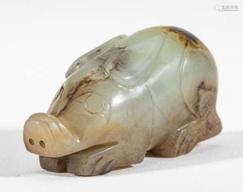 Ming Dynasty Jade Pig
