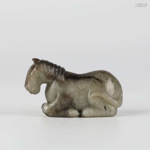 China Hotan Jade Horse, Song Dynasty