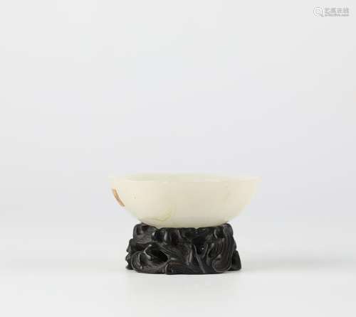 China Hotan Jade Carving Cup