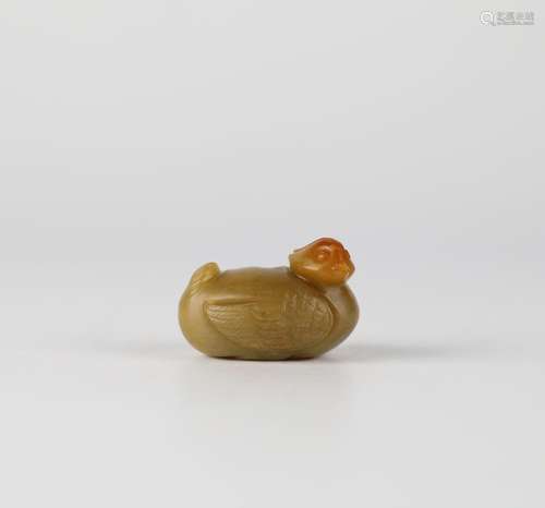 China Hetian Jade Carved Animal, Ming Dynasty