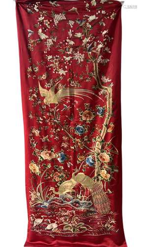 Chinese handmade embroidery, Qing Dynasty