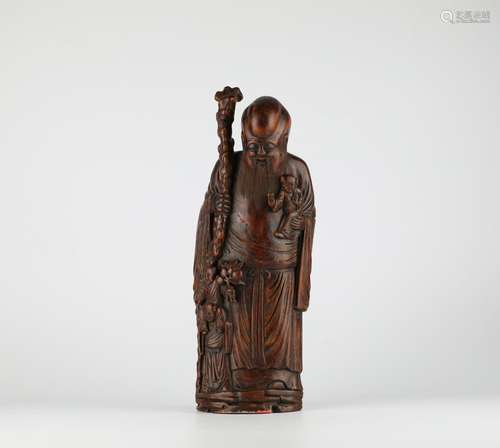 Chinese Bamboo Carved figure