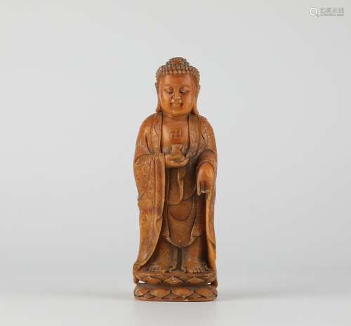 Chinese Shoushan Stone Buddha