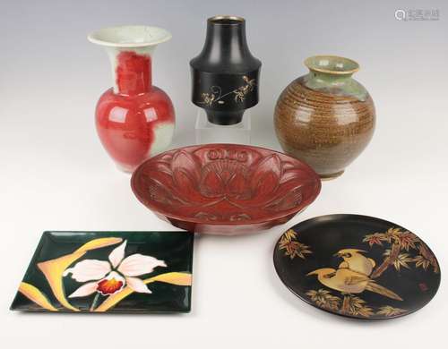 A collection of Japanese works of arts and ceramics