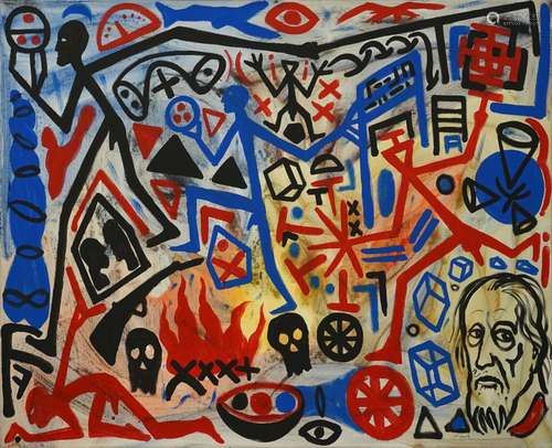 A.R. Penck<br />
A.R. Penck A.R. 彭克 | Octo 1 十月 1