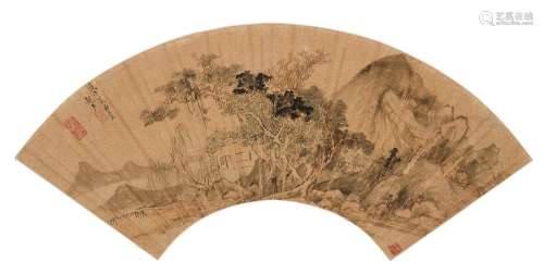 Zhao Zuo<br />
Zhao Zuo 1560 - 1643 趙左 | Landscape 山林小屋