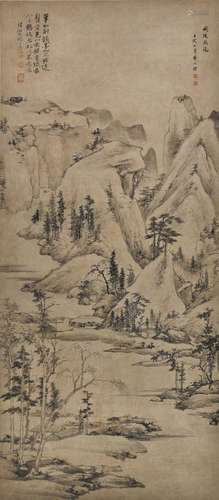 Zha Shibiao<br />
Zha Shibiao 1615-1698 査士標 | Autumn Land...