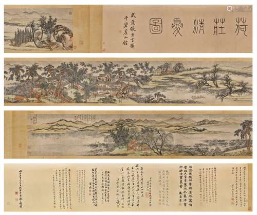 Wang Hui<br />
Wang Hui 1632-1717 王翬 | Whiling away the Su...