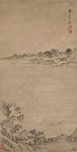 Xu Hongze<br />
Xu Hongze (Ming Dynasty) 徐弘澤   |  Boating...