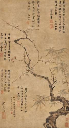 Zhou Zhimian<br />
Zhou Zhimian 1580 - 1610 周之冕  | Bamboo...