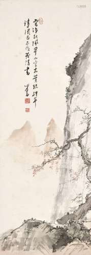 Pu Ru<br />
溥儒　空山净云 | Pu Ru, Scholar in Autumn Mountai...