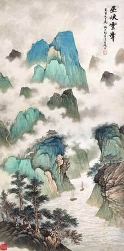 Yang Shilang<br />
杨石朗　巫峡灵峰 | Yang Shilang, Verdant M...