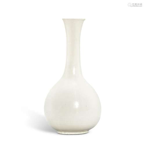 A rare Ding-type white-glazed bottle vase, Northern Song - J...