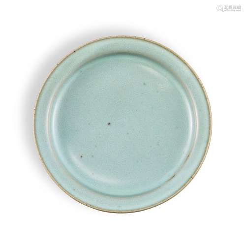 A rare Junyao blue-glazed dish, Northern Song dynasty | 北宋...