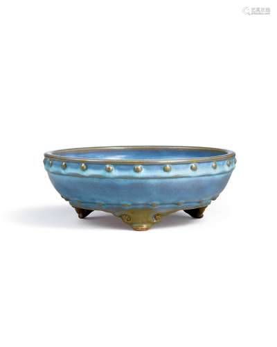 An exceptional Junyao lavender-glazed narcissus bowl, Early ...
