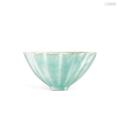 An outstanding heirloom Longquan celadon 'lotus' bowl, South...