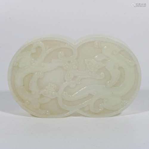 Jade Dragon Pattern Buckle