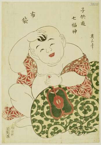 Kikugawa Eizan (1787-1867)
Oban tate-e de la série Kodo