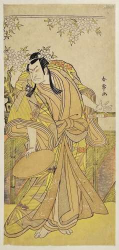Katsukawa Shunjo (act. 1779-1790)
Hosoban tate-e, Portr