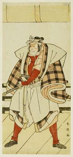 Katsukawa Shun'ei (1762 -1819)
Hosoban tate-e, Portrait