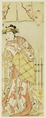 Katsukawa Shun'ei (1762 -1819)
Hosoban tate-e, Portrait