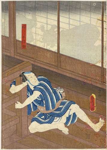 Utagawa Kunisada I (Toyokuni III) (1786-1864)
Triptyque