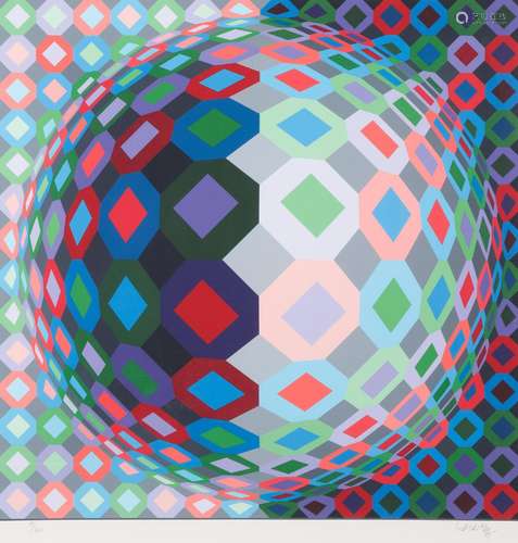 VICTOR VASARELY (HUNGARIAN-FRENCH 1906-1997)