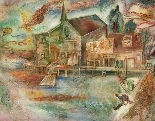 DAVID BURLIUK (UKRAINIAN 1882-1967)