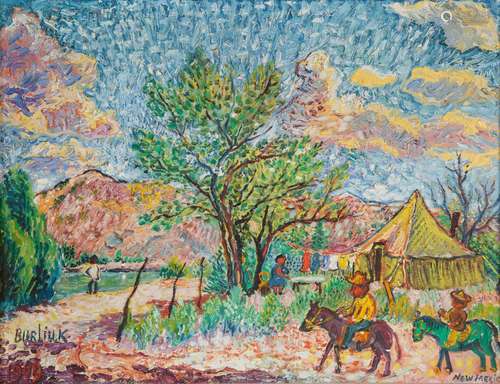 DAVID BURLIUK (UKRAINIAN 1882-1967)