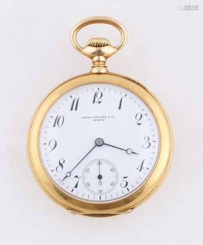 PATEK PHILIPPE GOLD POCKET WATCH, CIRCA 1891