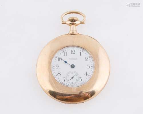 WALTHAM 14K GOLD POCKET WATCH