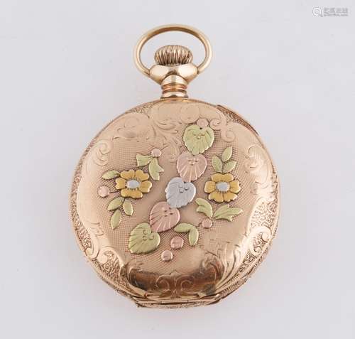 WALTHAM 14K GOLD POCKET WATCH