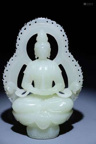 Hetian Jade Guanyin