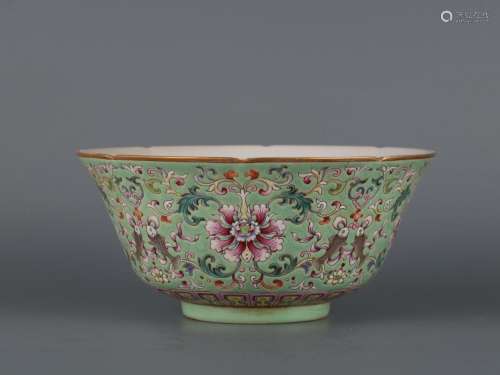 Greenfield Pastel Passionflower Bowl