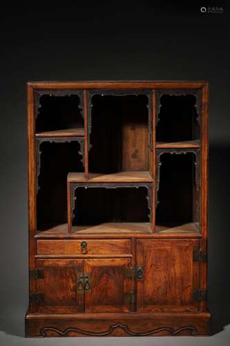 A QING HUANGHUALI CABINET