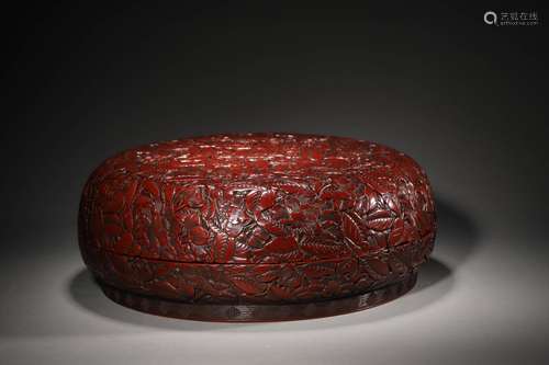 A QING BOX LACQUER BOX