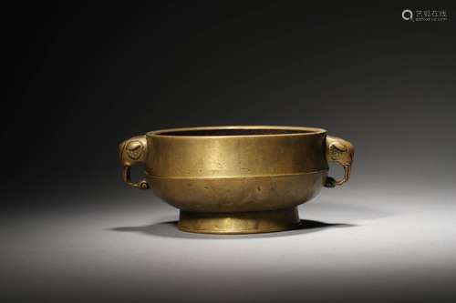 A BRONZE CENSER