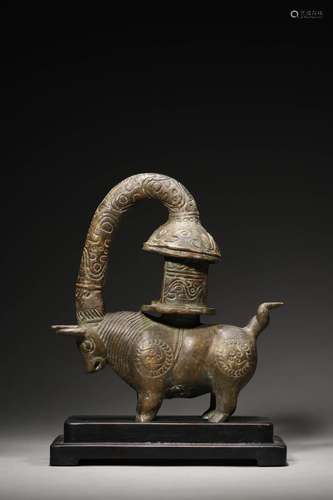 A BRONZE OX