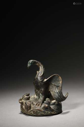 A SONG BRONZE EAGLE ORNAMENT