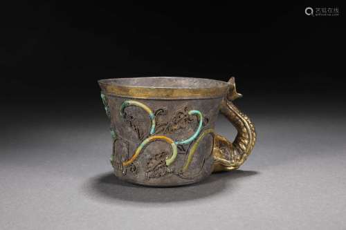 Silver gilt cup before Ming Dynasty