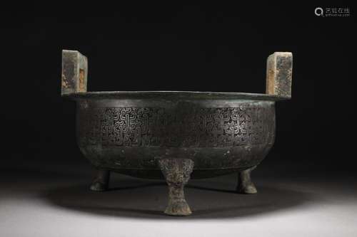 Bronze tripod before Ming Dynasty