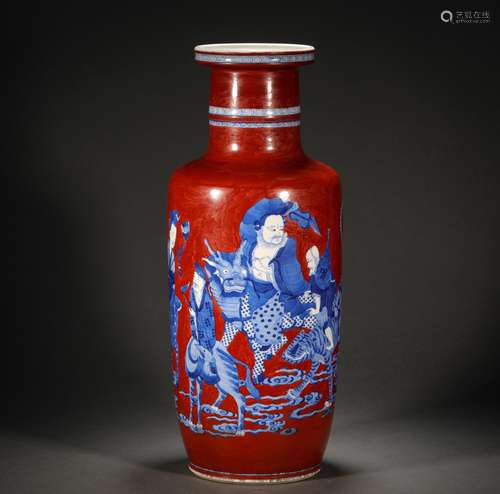 Eight Immortals Appreciation Vase of Emperor Kangxi of Qing ...